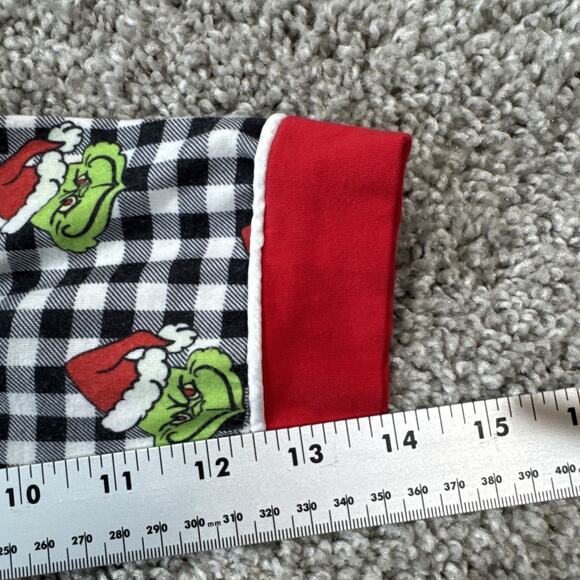 Dr. Seuss Christmas The Grinch pajamas size 3 button up Super soft kids PJ's - Picture 9 of 10